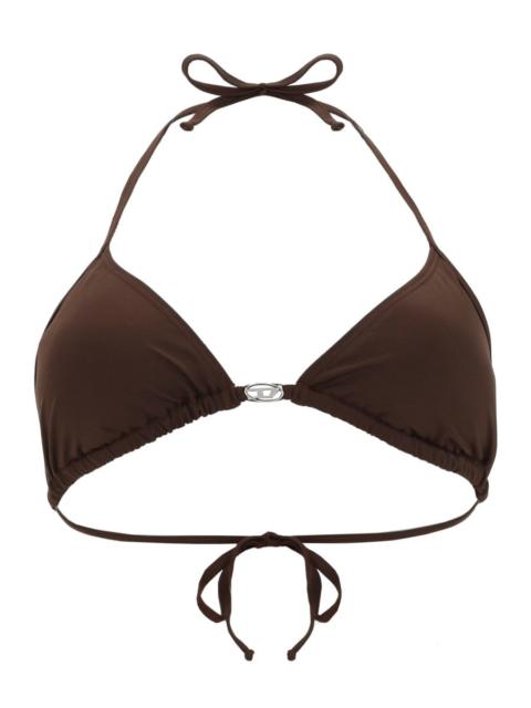 Diesel Diesel Women Top Bikini In Nylon Con Chiusura A Laccetti
