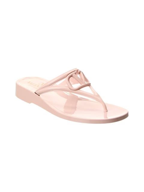 Valentino Valentino VLogo Rubber Sandal