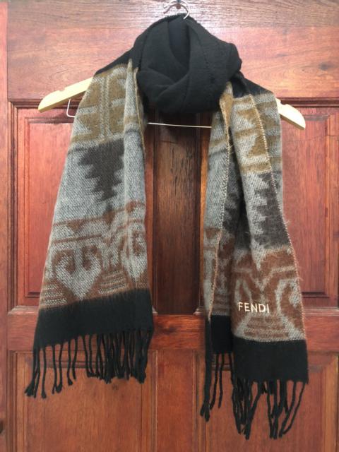 Other Designers Luxury - Fendi Wool Scarf Made In Italy
