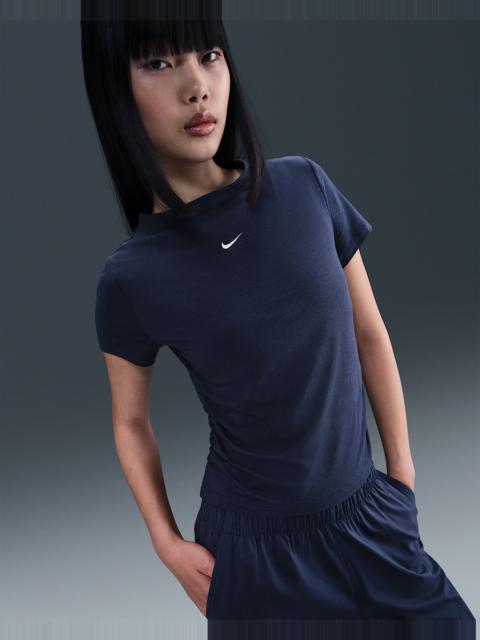 Nike Nike Sportswear Chill Knit Women's Tight Short-Sleeve Mock-Neck Top