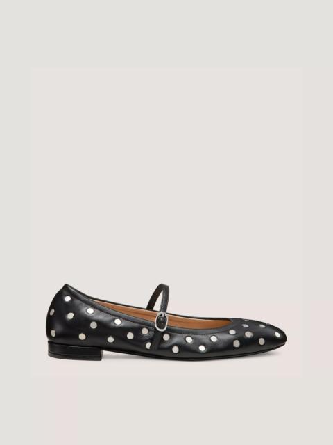 Stuart Weitzman CLARIS STUD BALLET FLAT