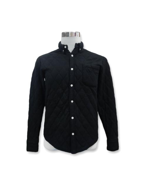 Other Designers OPENING CEREMONY Wool Quilted Button-Up Shirt Jacket