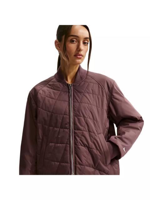 Nike Women's Sportswear Loose Quilted Jacket -Tattoo Purple