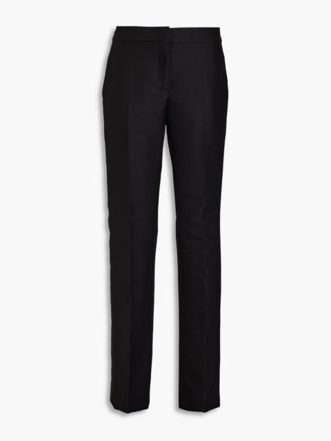 Moschino Cotton-twill bootcut pants