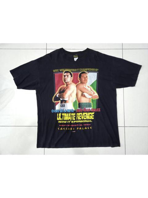 Vintage - VTG 90s De La Hoya Vs Chavez T-Shirt Boxing