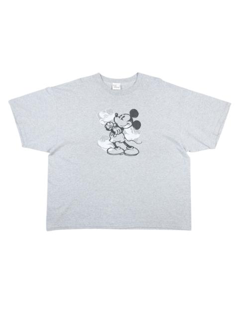 Other Designers Vintage 90s Disney Mickey Mouse USA Short Sleeve Gray Tee