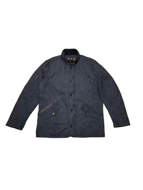 Barbour Quilted Zipper Button Jacket Sunfaded