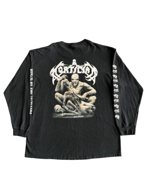 Final Blow - Vintage Mortician "House By The Cemetery" Long Sleeve T-Shirt SZ XL