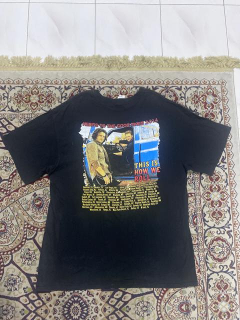 Florida Georgia Line 2014 Tour T-Shirt Here’s To The Good Times Black XL Country Band Tee