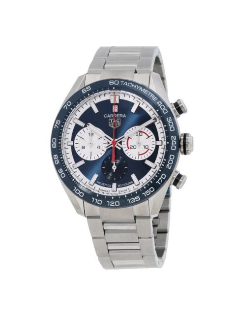 Tag Heuer Carrera Chronograph Automatic Blue Dial Men's Watch CBN2A1E.BA0643