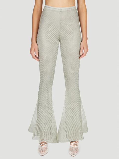 ISA BOULDER Moire Flared Pants