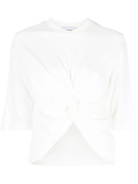 Ambush short-sleeved gathered T-shirt