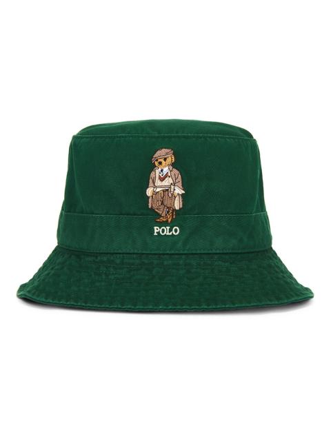 Polo Ralph Lauren Cotton Twill Novelty Bear Loft Bucket Hat