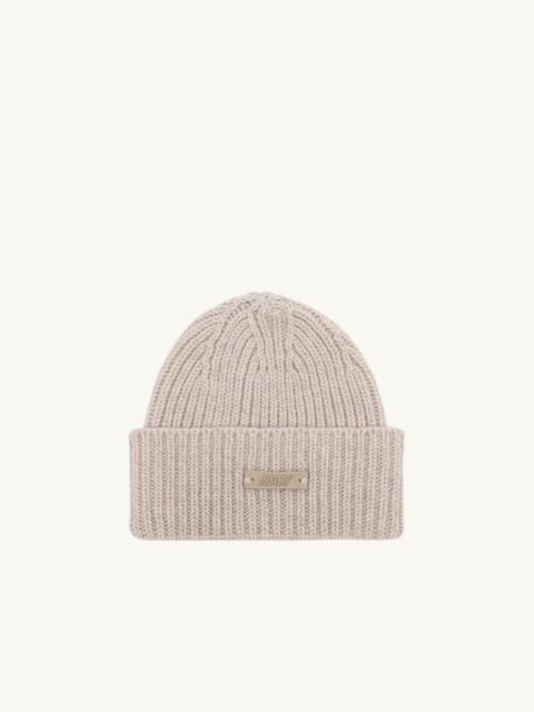 AUTRY UNISEX BEANIE WITH LOGO PATCH