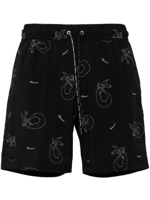 NAHMIAS Waistband Swim Shorts