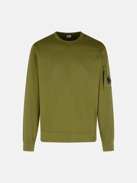 C.P. Company GREEN COTTON SWEATSHIRT