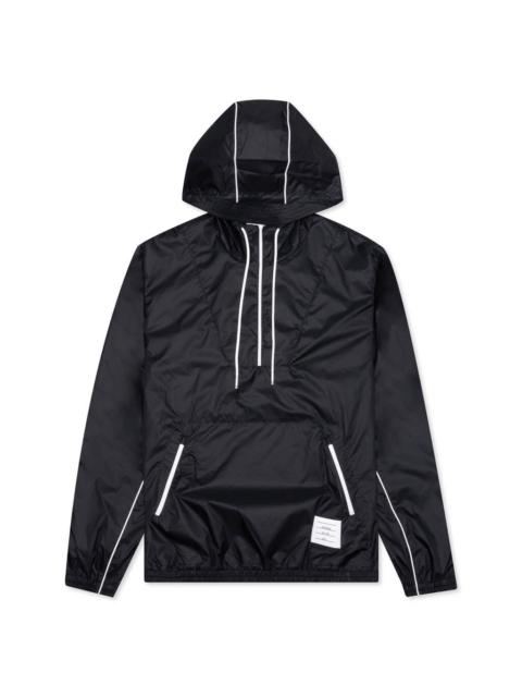 Thom Browne THOM BROWNE FLYWEIGHT RIPSTOP HALF ZIP ANORAK - NAVY