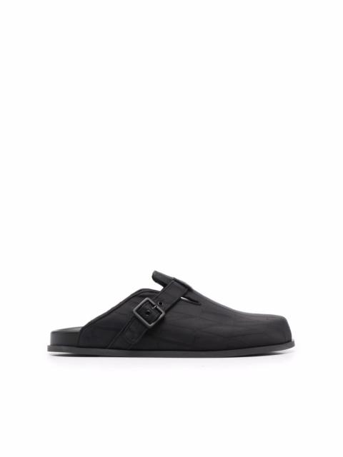 VLTN buckle-detail mules