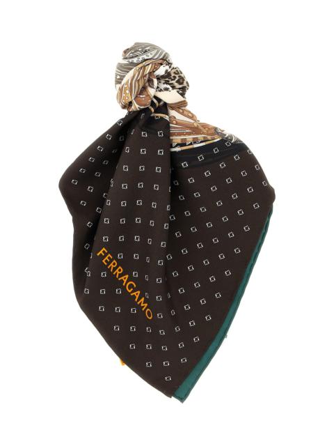 FERRAGAMO 'madras' Print Scarf