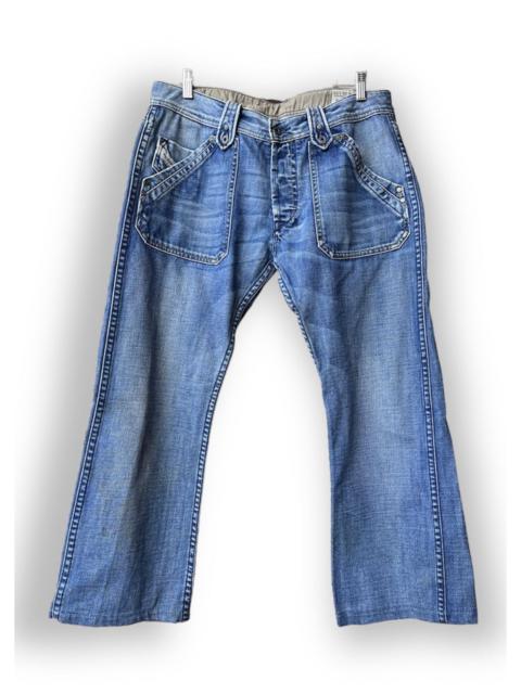 Diesel Steals Diesel Kardeef Denim Big Pocket Front Loose Style