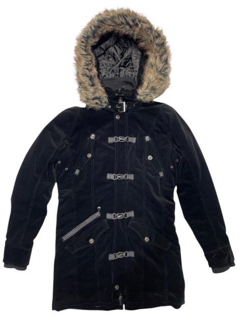 Other Designers Tornado Mart - 2000s japanese IN THE ATTIC faux fur hooded jacket