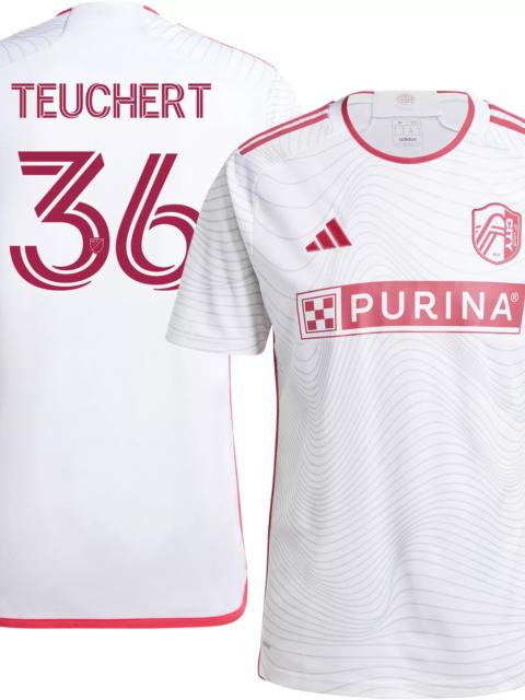 adidas adidas Adult St. Louis City SC Cedric Teuchert #36 2025 Secondary Replica Jersey