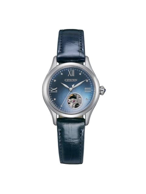 Citizen - Citizen Automatic Blue Dial Ladies Watch PR1041-18N