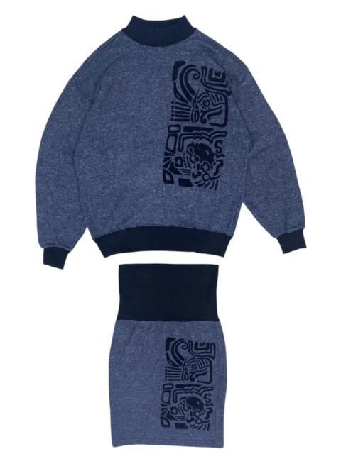 Other Designers Marithe + Francois Girbaud - 🔥 Vtg 90s Marithe Francois Girbaud Knitted Velvet 1 Set