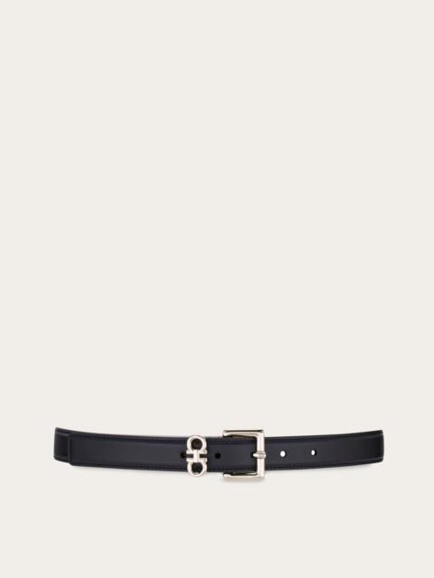 Double Gancini fixed belt