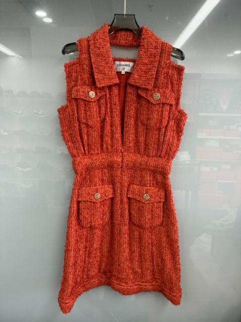 CHANEL Chanel Cuba Tweed Mini Dress