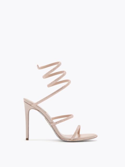 RENE CAOVILLA CLEO NUDE SANDAL 105