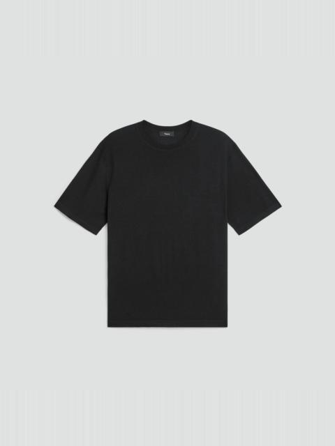 Theory Relaxed Sweater Tee in Regal Wool