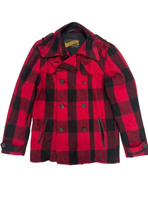 Other Designers Japanese Brand × Vintage - Vintage United Sports of America Wool Peacoat Jacket