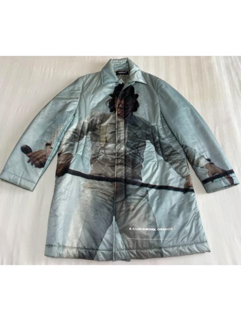 UNDERCOVER Undercover Gradient Jacket Runway Cotton Orange Portrait Print Coat