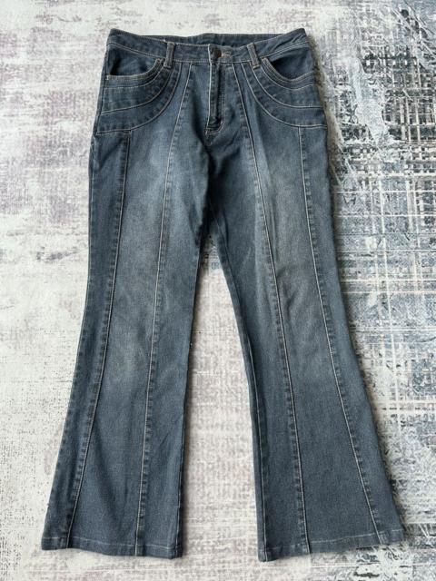 Other Designers If Six Was Nine - Flared Punk Rock Design Jeans