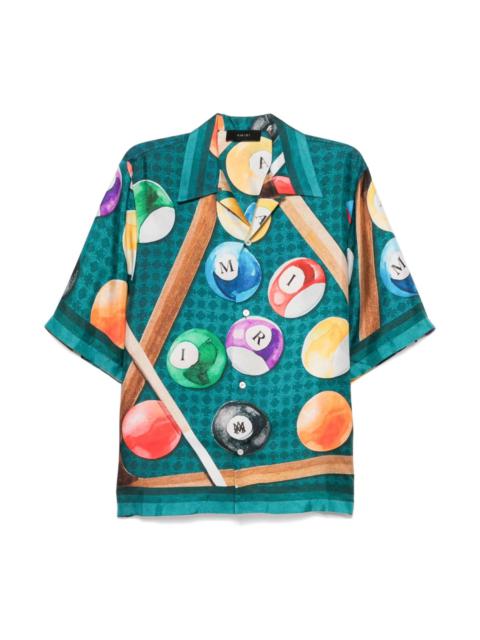 AMIRI BILLIARDS BOWLING SHIRT