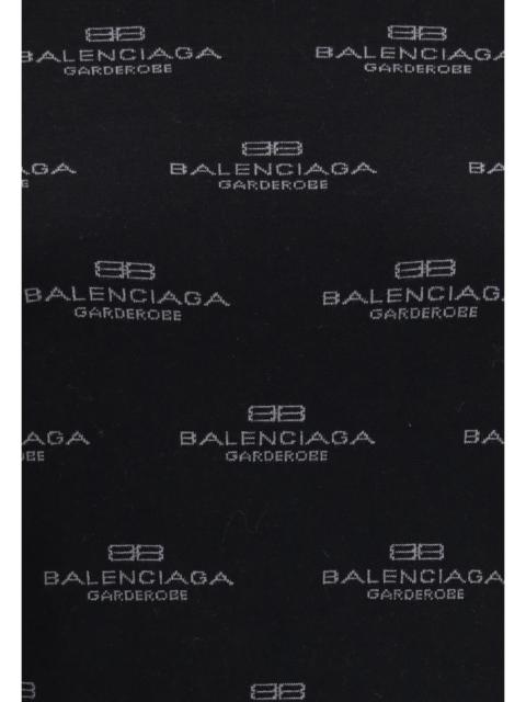 Balenciaga Women All-Over Logo Sweater
