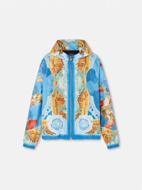 VERSACE Printed Windbreaker