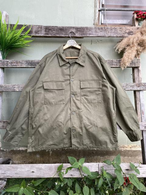 Other Designers Military - GU Military Fashion Japan Button Up Long Sleeve
