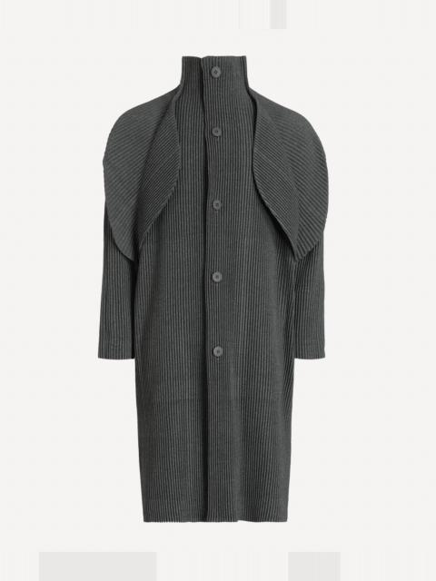 ISSEY MIYAKE Pleated Half Zip Top