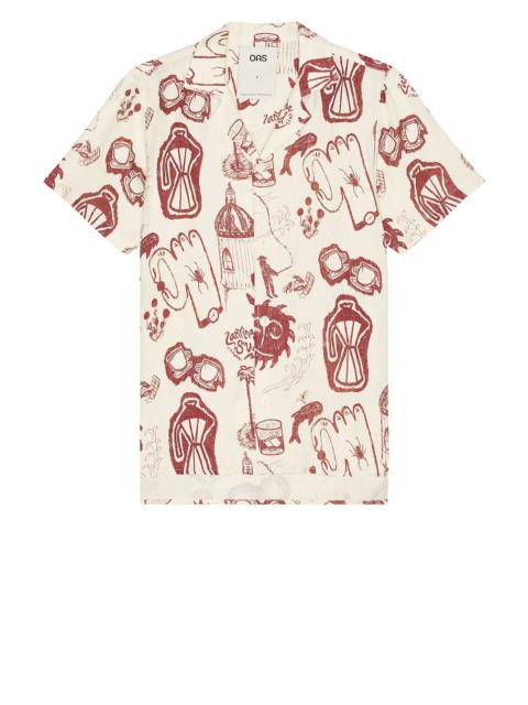 OAS Cantina Cuba Linen Shirt