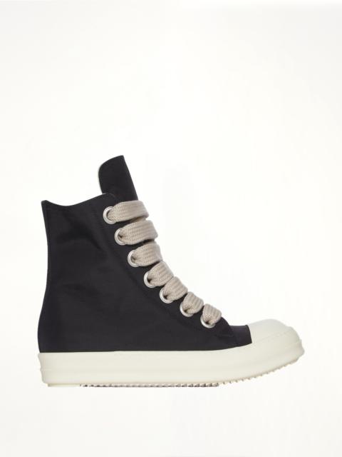 Rick Owens DRKSHDW Jumbolace Sneaks in Black/Milk/Milk