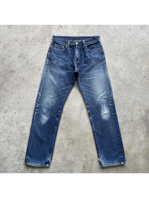 Other Designers Japanese Brand - W30x29💥 Vintage Japanese Faded Selvedge Jeans Denim Pants