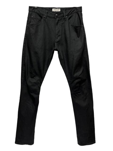 Other Designers 🔥VANQUISH TOKYO JAPAN Black Waxed Stretch Denim