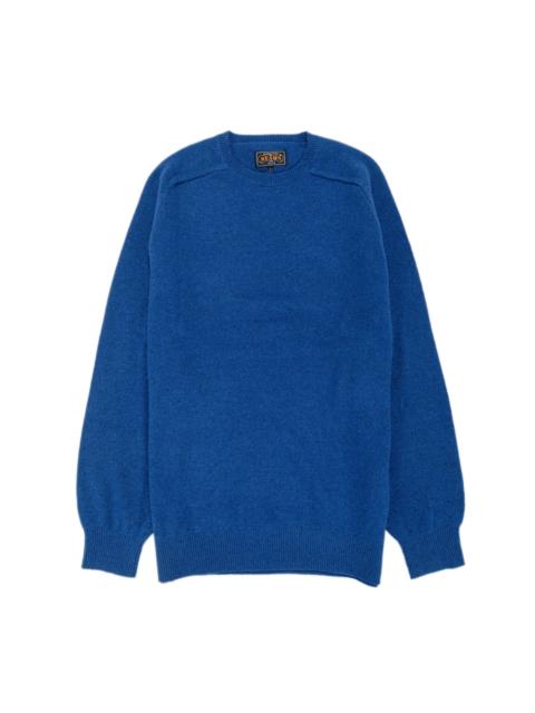 BEAMS PLUS Crew 9G Blue