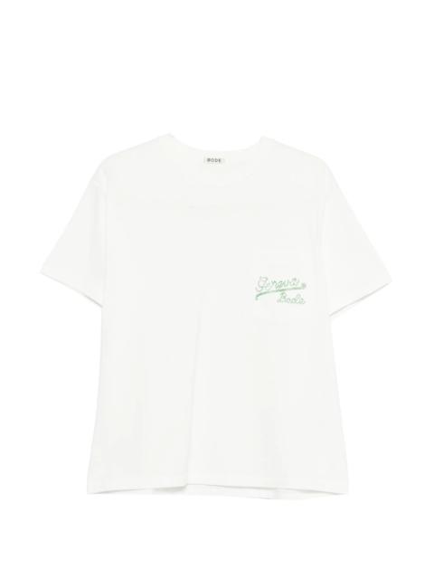 BODE Bode Geneva Beaded Pocket T-shirt