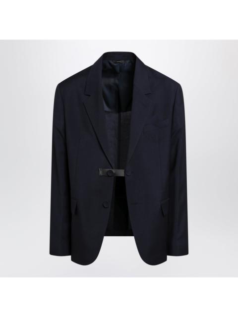 FENDI Fendi Dark Blue Wool Jacket Men
