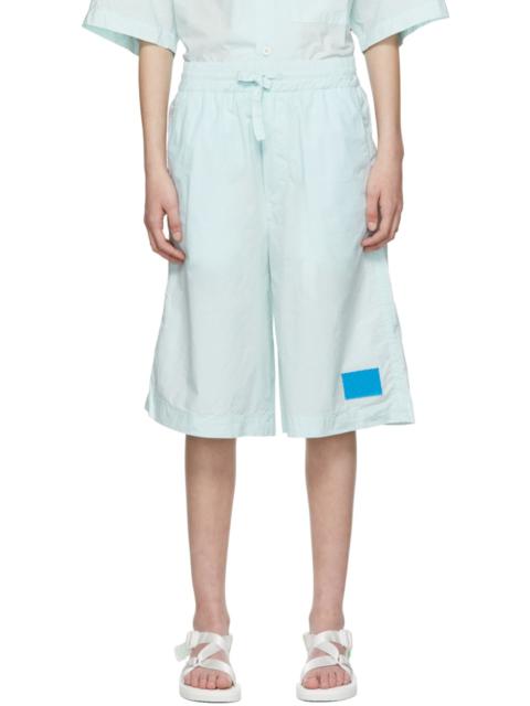 SUNNEI Blue Cotton Shorts