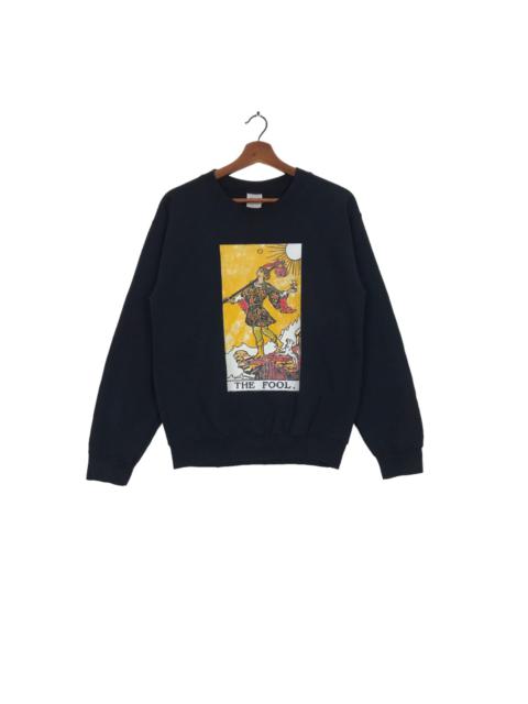 Other Designers Vintage - Vintage The Fool Tarot Card Crewneck Sweatshirt