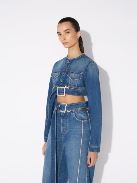 Jean Paul Gaultier THE BELTED DENIM JACKET